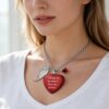 Forever in My Heart Cremation Necklace – Commemorative Jewelry