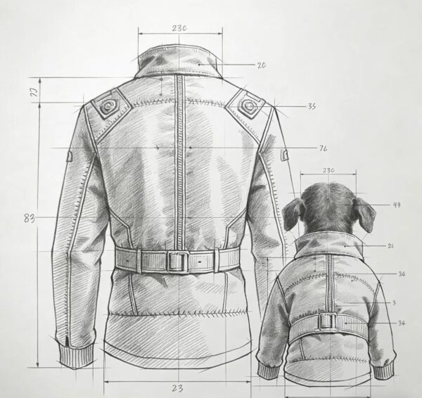 Luxury Pet Outfit Design Sketches - Personalized Concepts (Manufacturing Excluded)