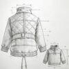 Luxury Pet Outfit Design Sketches - Personalized Concepts (Manufacturing Excluded)