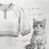 Luxury Pet Outfit Design Sketches - Personalized Concepts (Manufacturing Excluded)
