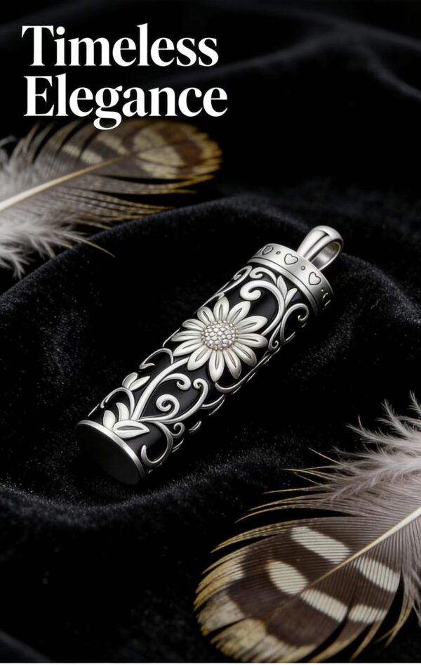 Sunflower Commemorative Necklace