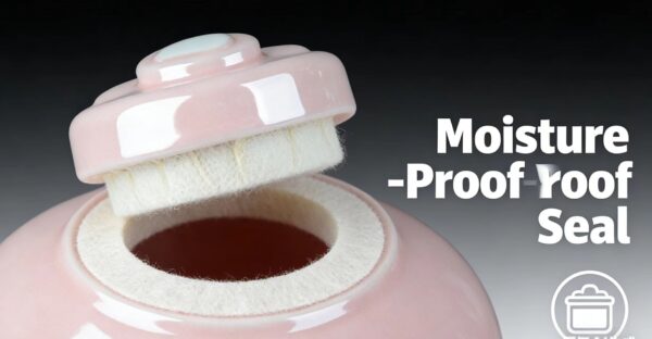 Heart & Paw Cat Memorial Keepsake Box – Pink Ceramic Pet Memory Urn