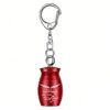 Mini Cremation Urn Keychain – Memorial Keepsake for Ashes