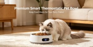 Smart Pet Bowl 35°C 🐶🐱 Keep Food Warm All Day!