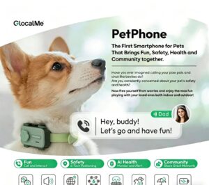 Pet tracking devices that allow you to contact your pet if it gets lost.