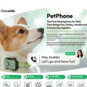 Pet tracking devices that allow you to contact your pet if it gets lost.