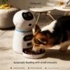 Smart Automatic Pet Feeder for Cats & Dogs – Timed Portion Control with Voice Recording