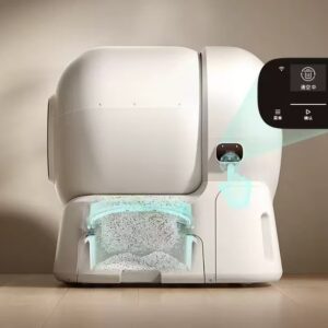 Smart Self-Cleaning Cat Litter Box with Auto Refill & Odor Control