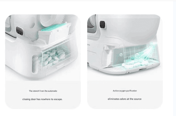 Smart Self-Cleaning Cat Litter Box with Auto Refill & Odor Control