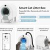 AI Smart Self-Cleaning Cat Litter Box | APP Remote Control