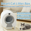 AI Smart Self-Cleaning Cat Litter Box | APP Remote Control