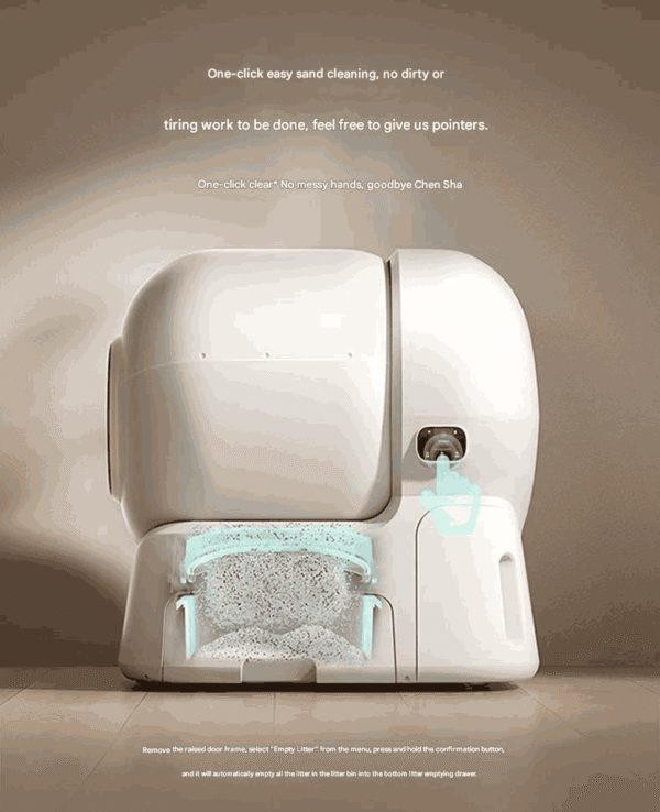 Smart Self-Cleaning Cat Litter Box with Auto Refill & Odor Control