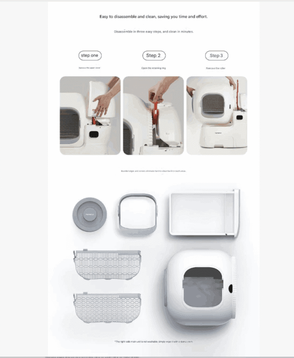 Smart Self-Cleaning Cat Litter Box with Auto Refill & Odor Control