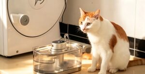 Automatic Cat Water Fountain – Wireless Smart Pet Drinking Fountain