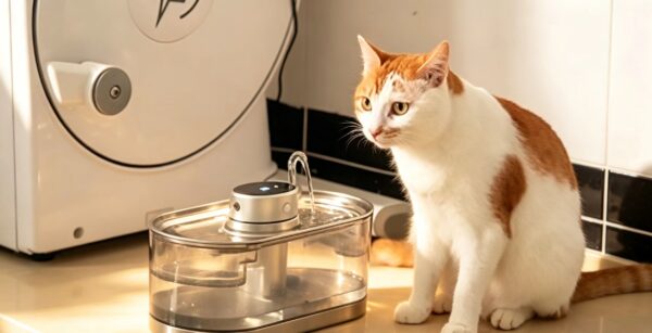 Automatic Cat Water Fountain – Wireless Smart Pet Drinking Fountain
