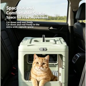 Collapsible Pet Travel Carrier | Portable Kennel for Cats & Small Dogs