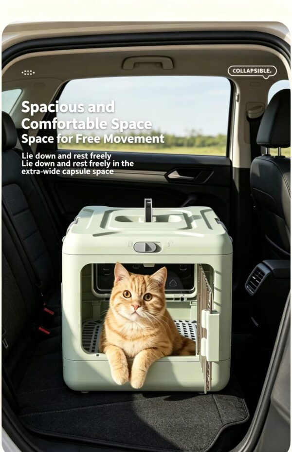 168203be716b1ce7b9a2e40586995290 Collapsible Pet Travel Carrier | Portable Kennel for Cats & Small Dogs
