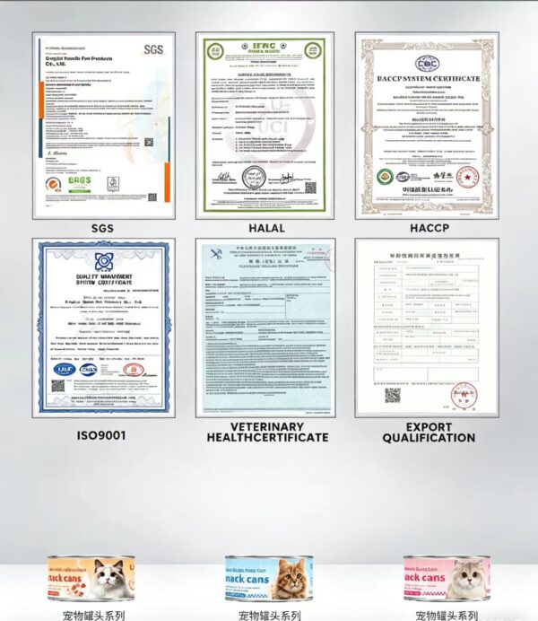 Certified Safe & High-Quality Cat Food
