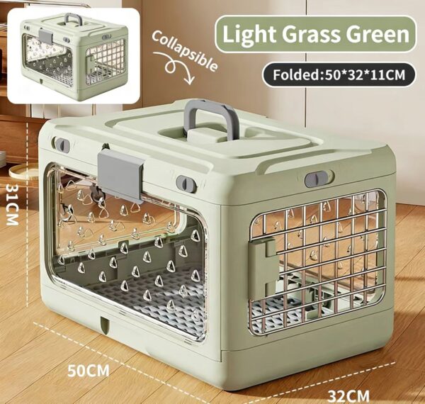 微信图片_20260409180956_57_1324 Collapsible Pet Travel Carrier | Portable Kennel for Cats & Small Dogs