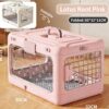 微信图片_20260409181000_60_1324 Collapsible Pet Travel Carrier | Portable Kennel for Cats & Small Dogs
