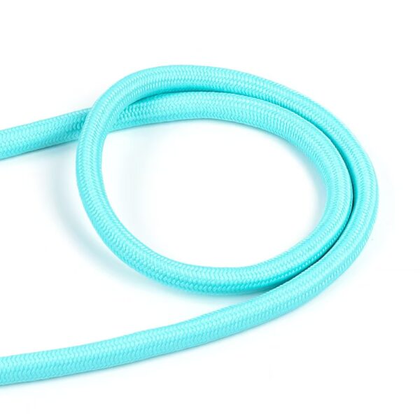 Nylon Braided Dog Leash With Metal Ring