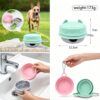 e06200351a2d9b9365176ea428d0795b 3-in-1 Collapsible Pet Travel Bowl, Portable Dog Cat Food Water Bowl with Lid, Leak-Proof & Easy Clean for Walking Hiking