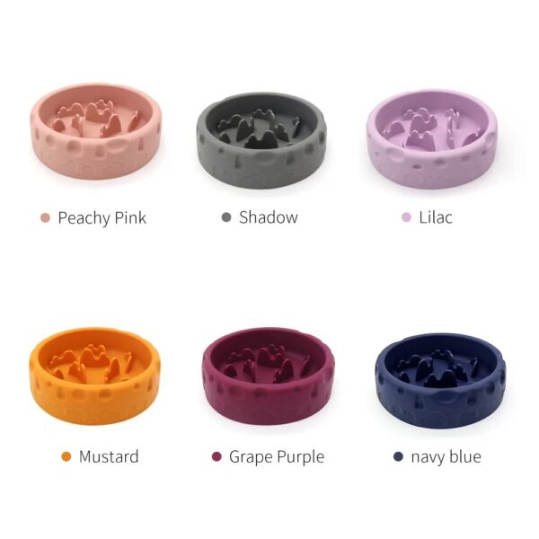 微信图片_20260505192532_1718_37 Silicone Slow Feeder Dog Bowl, Non-Slip Suction Cup Pet Slow Eating Bowl for Medium Dogs, Anti-Choking Interactive Puzzle Feeder