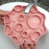 微信图片_20260505193934_1732_37 Silicone Slow Feeder Dog Bowl, Non-Slip Suction Cup Pet Slow Eating Bowl for Medium Dogs, Anti-Choking Interactive Puzzle Feeder
