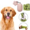 微信图片_20260505195504_1733_37 Soft Silicone Dog Poop Bag Dispenser, Portable Leak-Proof Pet Waste Bag Holder for Walking, with Clip