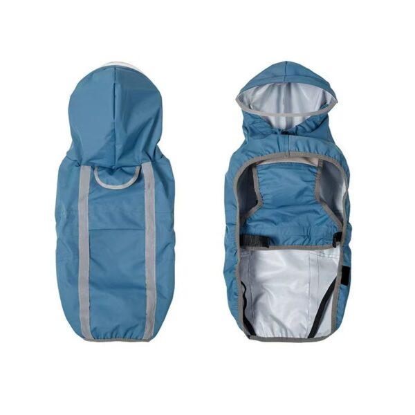 Adjustable Oxford Waterproof Dog Raincoat
