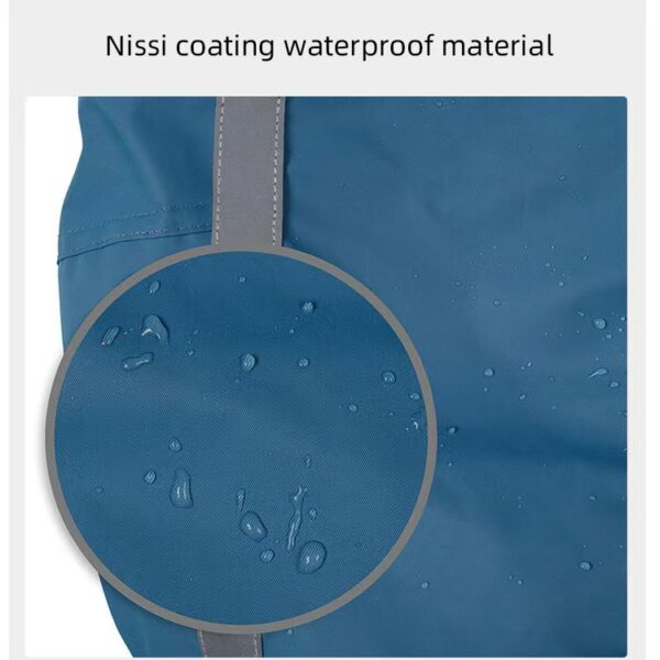 Adjustable Oxford Waterproof Dog Raincoat