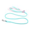 Nylon Braided Dog Leash With Metal Ring