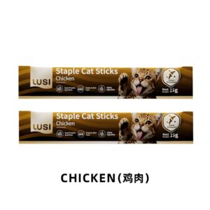 Chicken + tuna cat strips total 400tiao